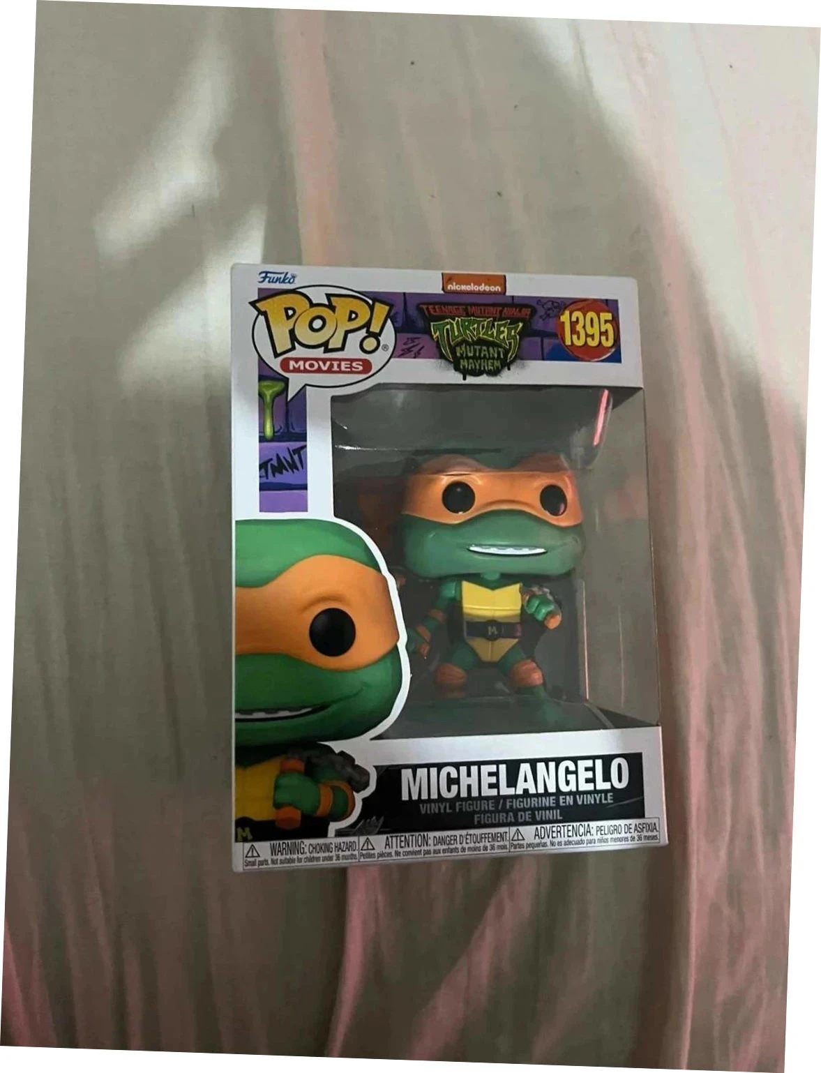 funko pop tmnt movies michelangelo 1395 neu ve